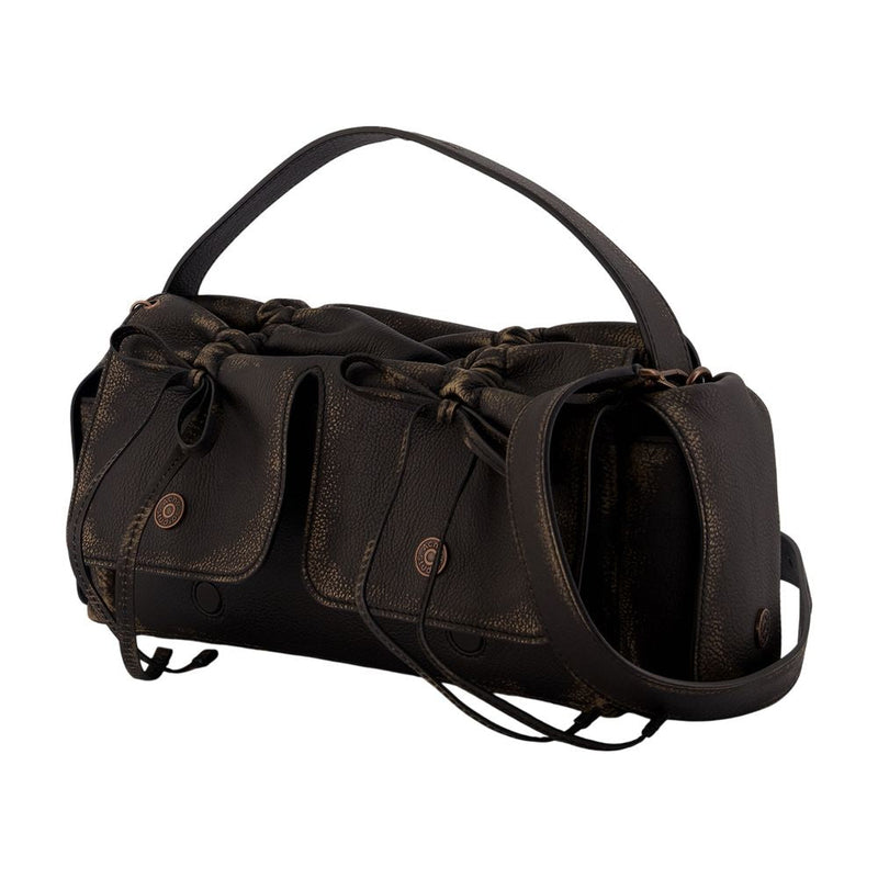 Acne Studios Multipocket Shoulder Bag — Brown Calfskin
