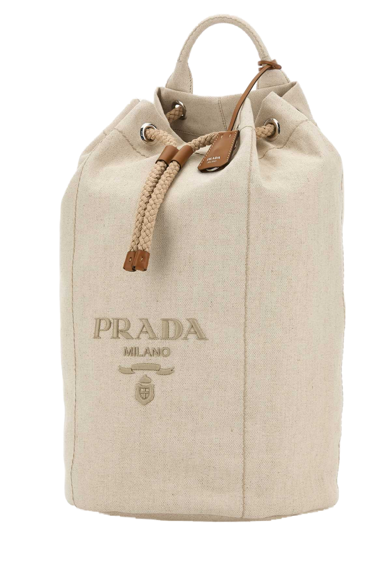 Prada Backpack — Beige Coli-vitello