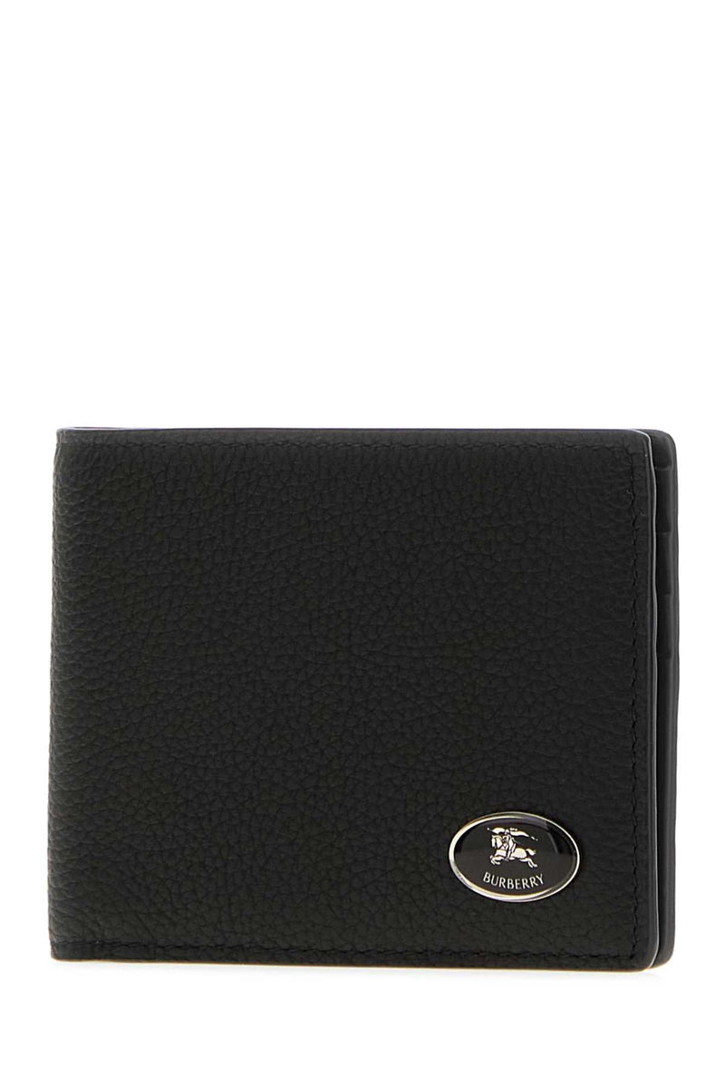 Burberry Hipfold Wallet — Black Exterior: Calf