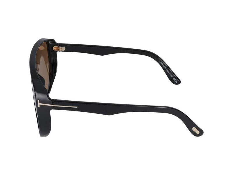 Tom Ford Ft1182_0001e Sunglasses — Black Injected