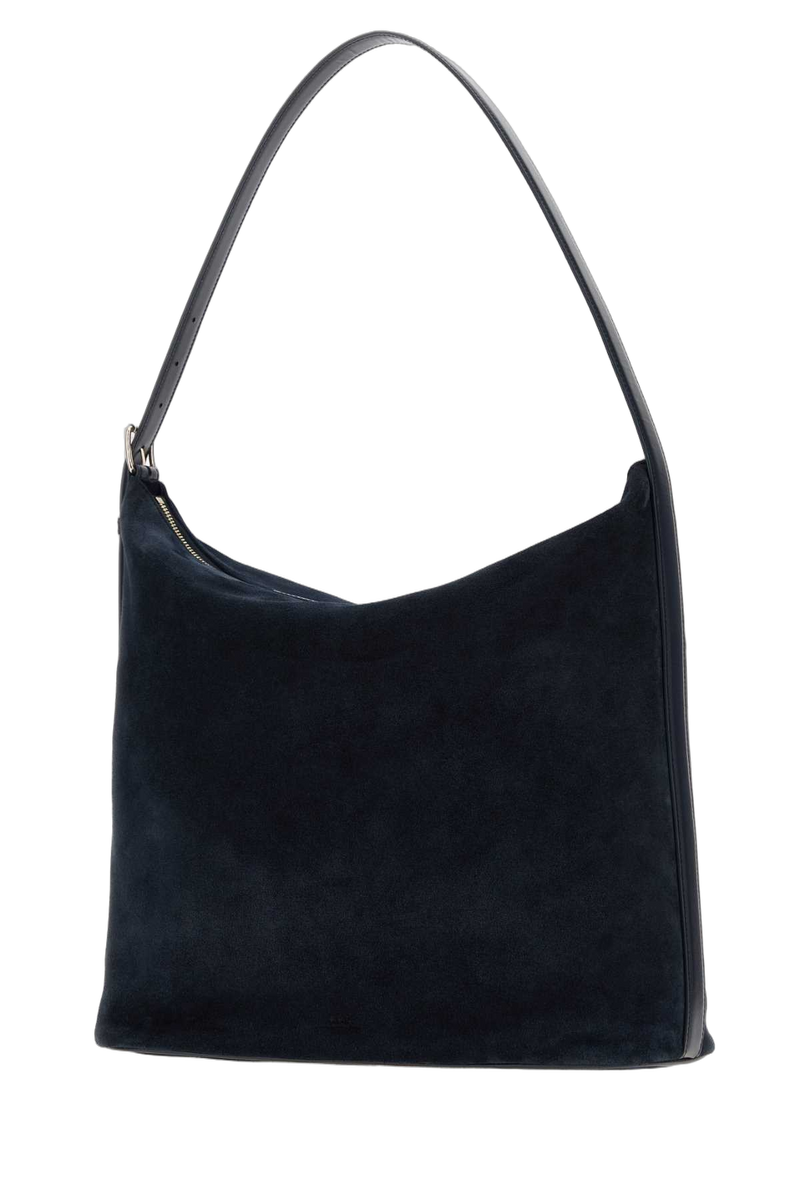 A.p.c. Vera Maxi Shoulder Bag — Navy