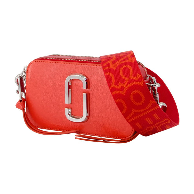 Marc Jacobs Snapshot Crossbody Bag — Red Cowhide