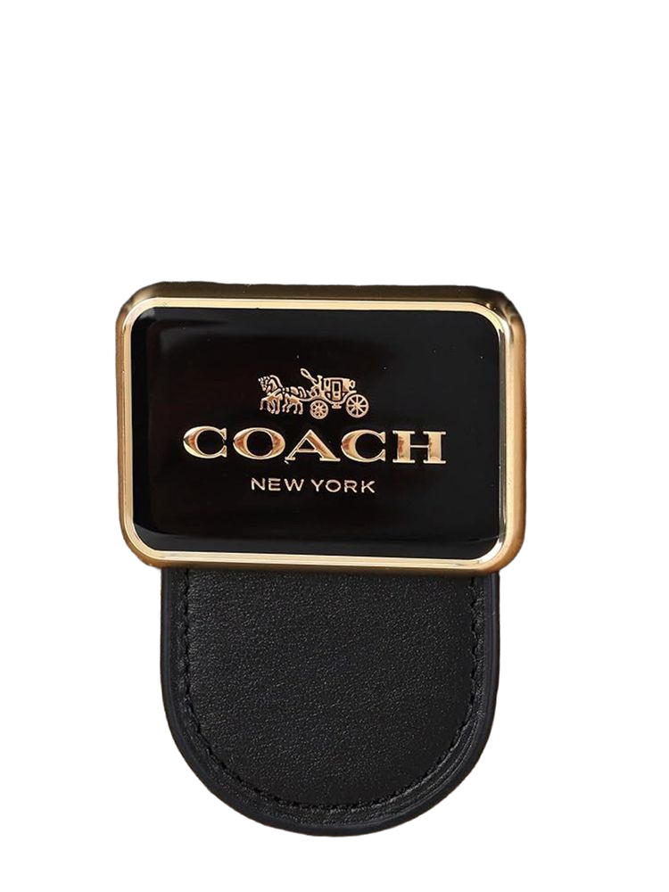 Coach Monogram Canvas With Leather Trim Top Handle Bag — Gold Coated Canvas/leather