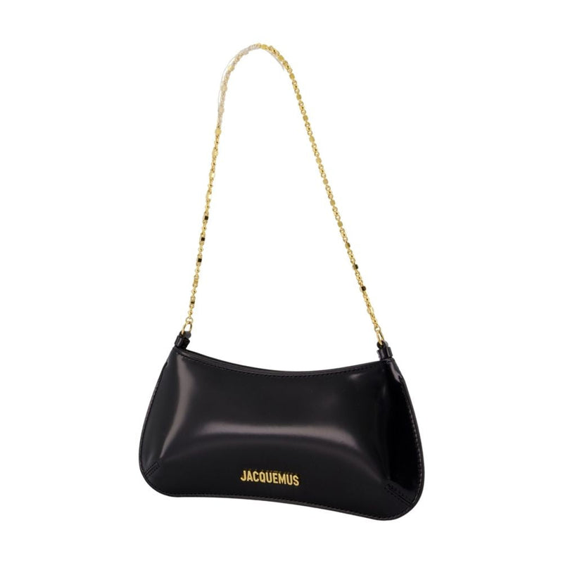 Jacquemus Shoulder Bag — Black Calfskin