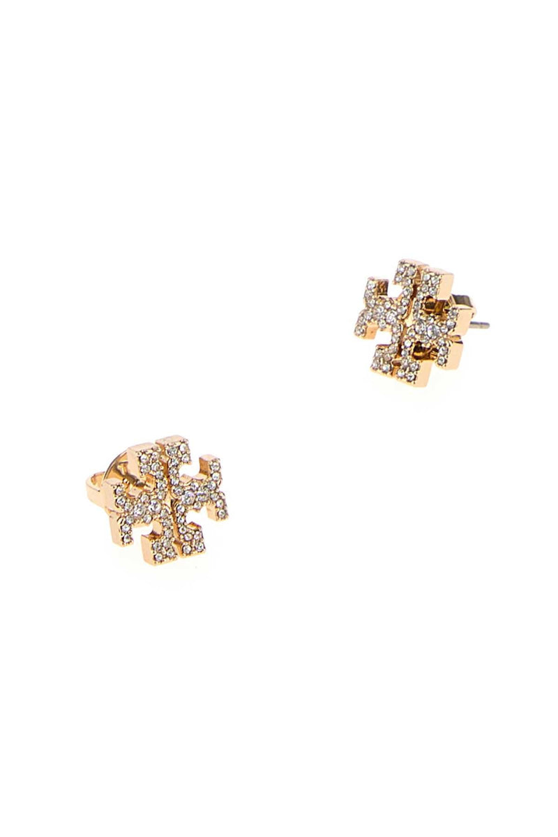 Tory Burch Cristalli Earrings — Gold