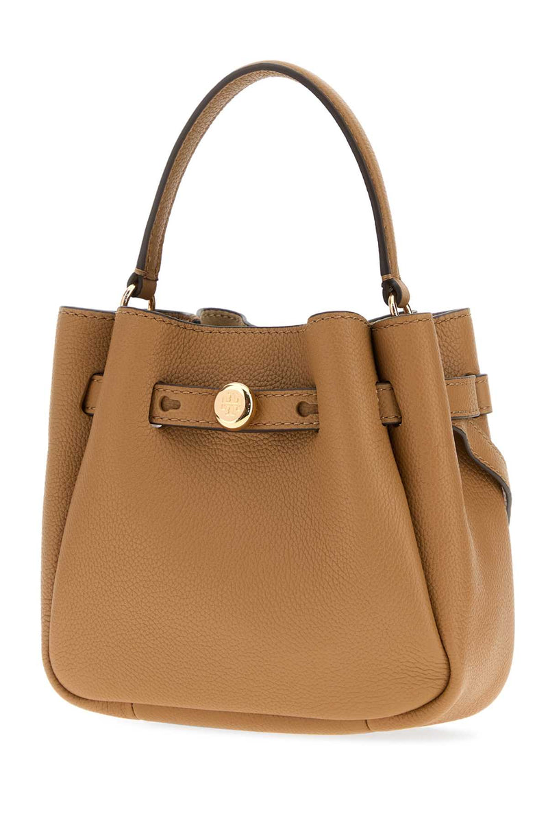 Tory Burch Bucket Bag — Beige