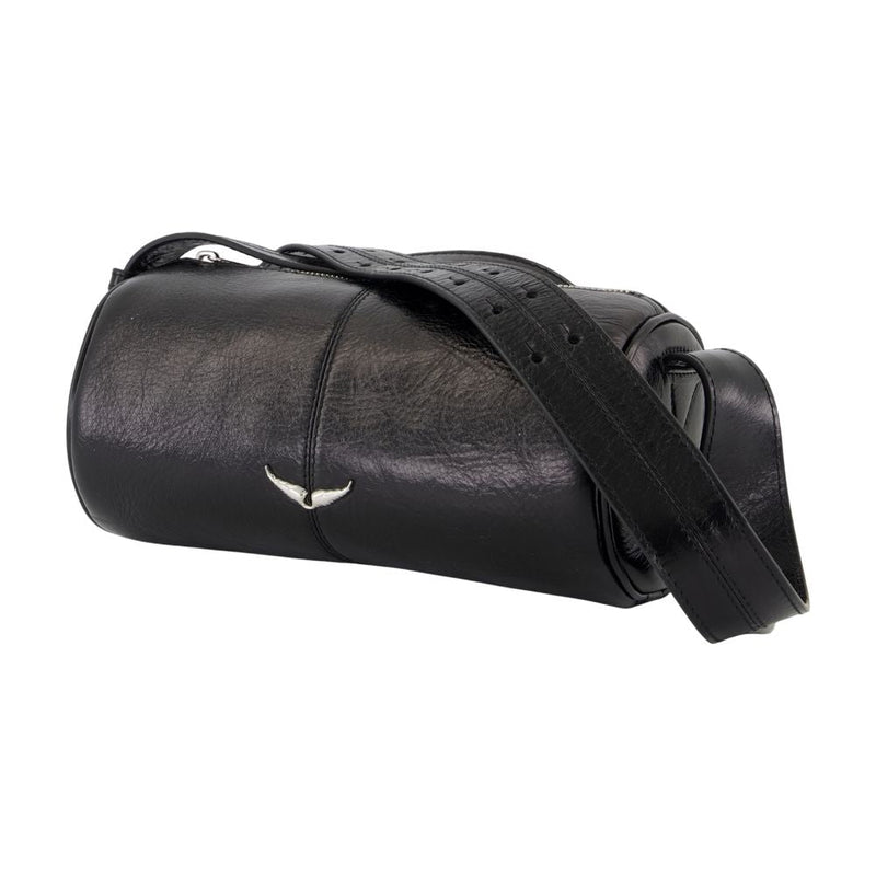 Zadig & Voltaire Le Doudou Crossbody Bag — Black Calfskin