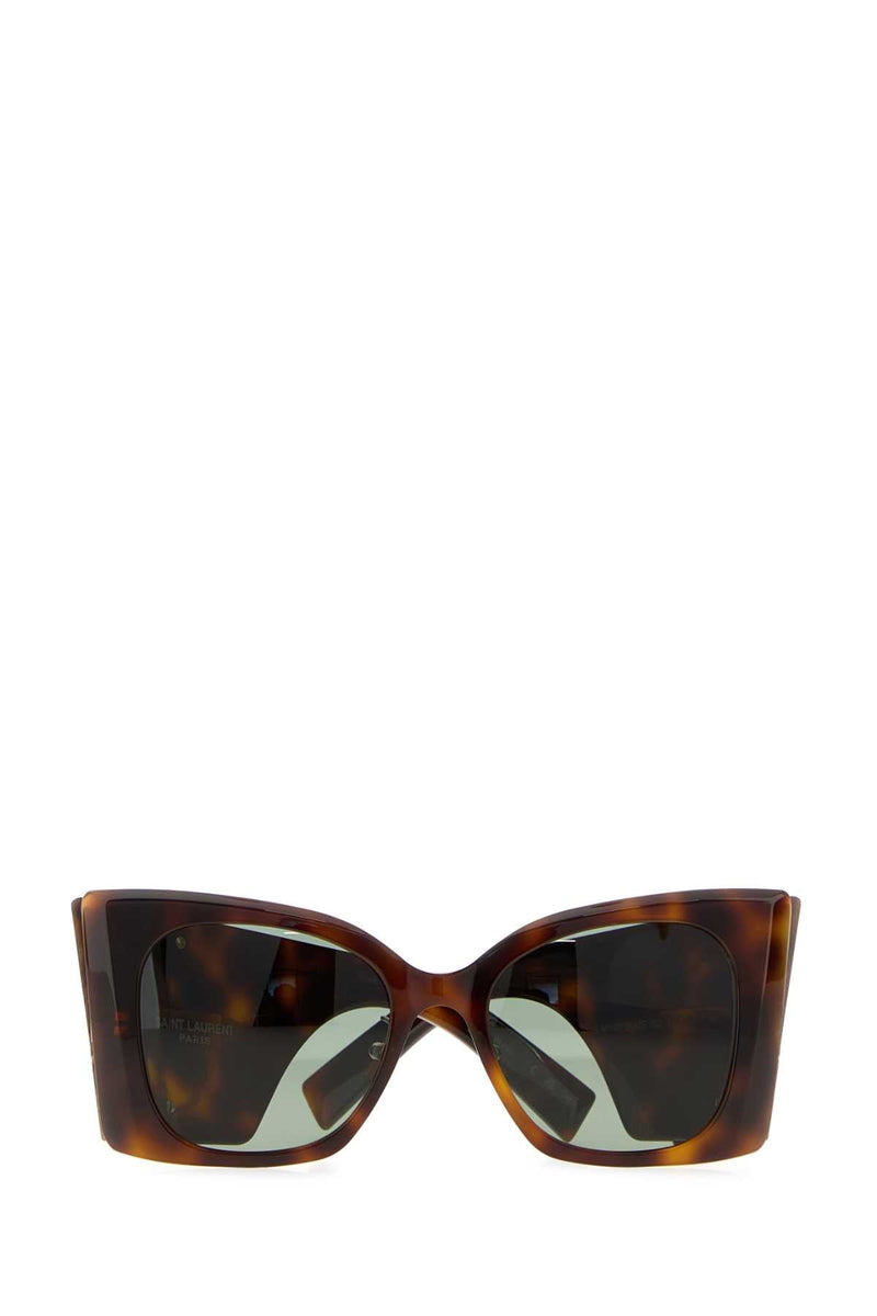 Saint Laurent Sl Sunglasses — Brown