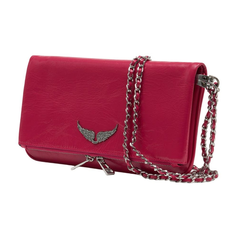 Zadig & Voltaire Crossbody Bag — Pink Calfskin
