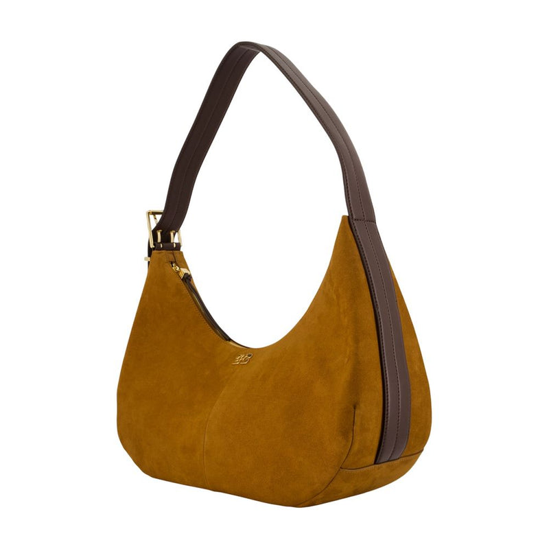 Ganni Shoulder Bag — Brown Synthetic