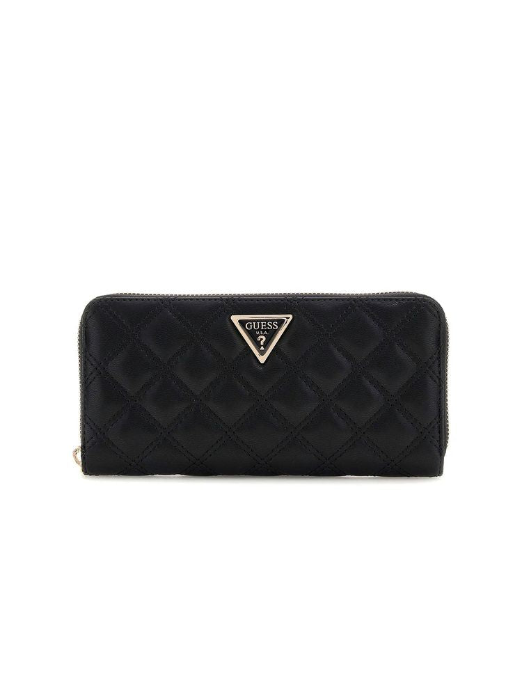 Guess Giully Ii Wallet — Black Polyurethane