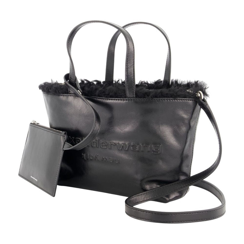Alexander Wang Punch Tote Bag — Black Cowhide
