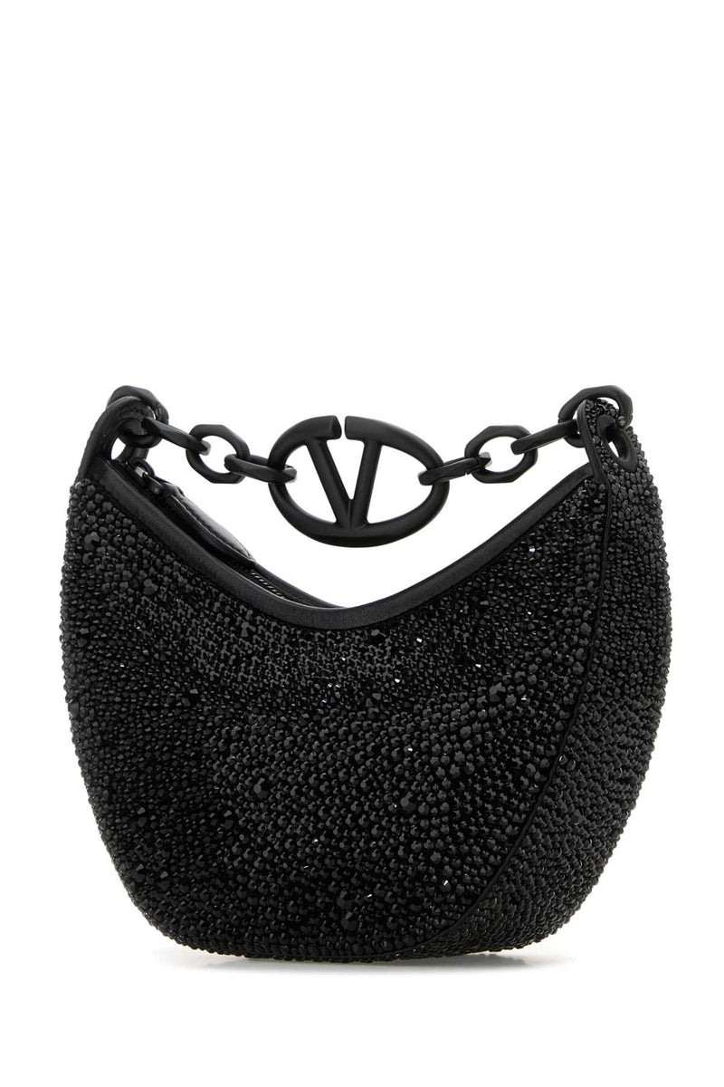 Valentino Garavani Hobo Bag — Black