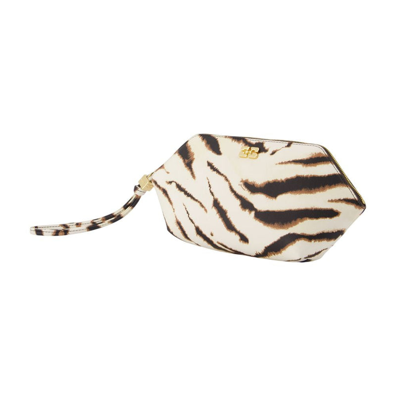 Ganni Bou Mini Bag — White Synthetic