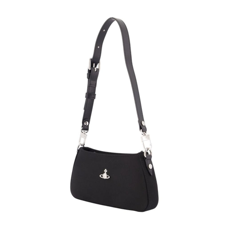 Vivienne Westwood Tasha Shoulder Bag — Black Synthetic