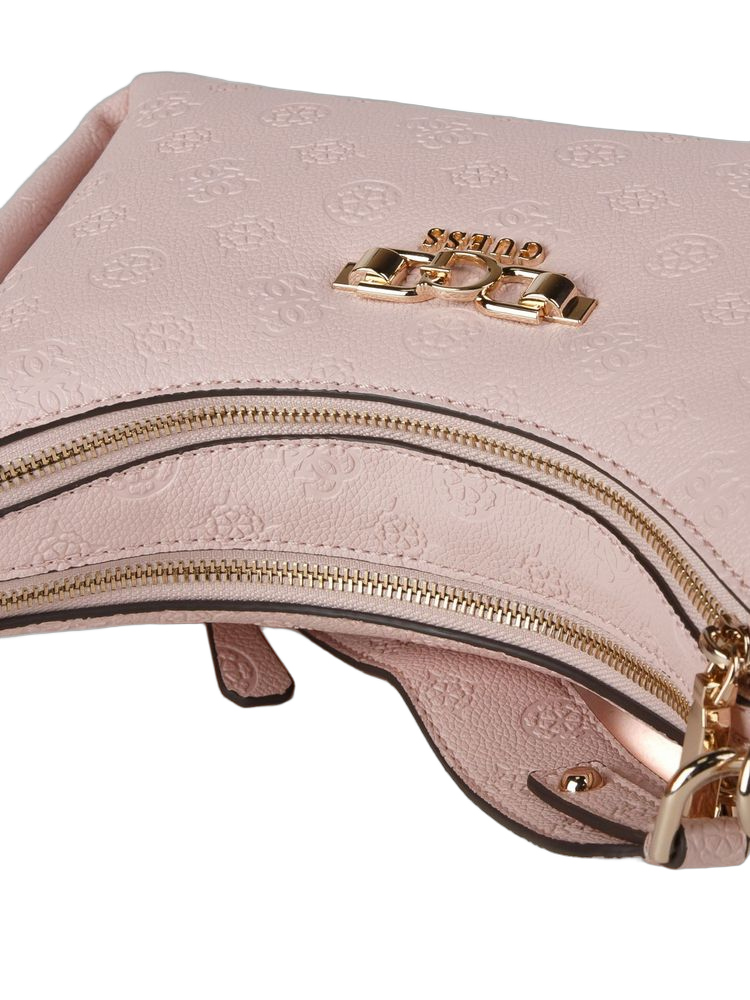 Guess Anise Shoulder Bag — Pink Polyurethane