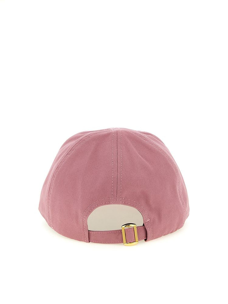 Pinko 106739 Baseball Cap — Pink Cotton Caps