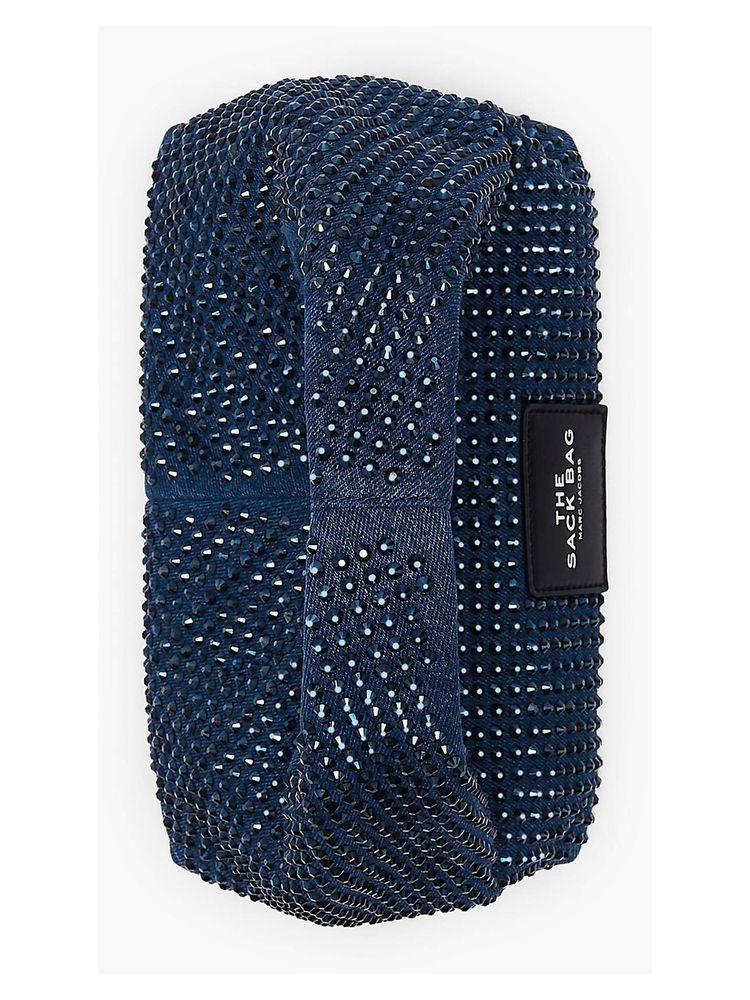 Marc Jacobs Mini Sack Clutch — Blue Cotton