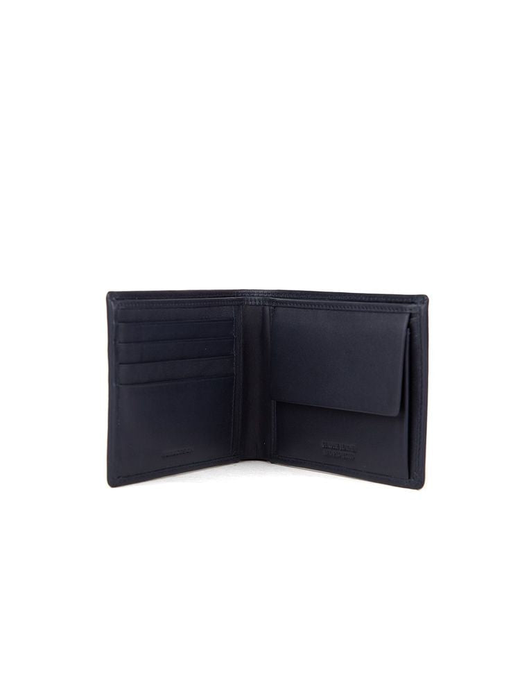 Momo Design Leather Wallet — Blue