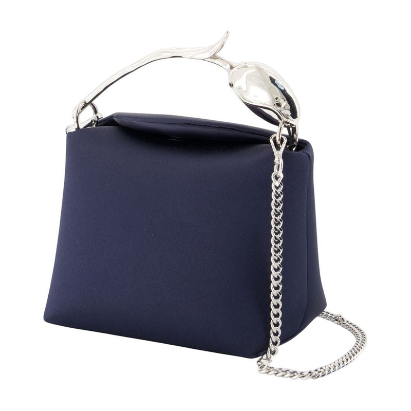 Erdem Mini Bag — Navy Cotton