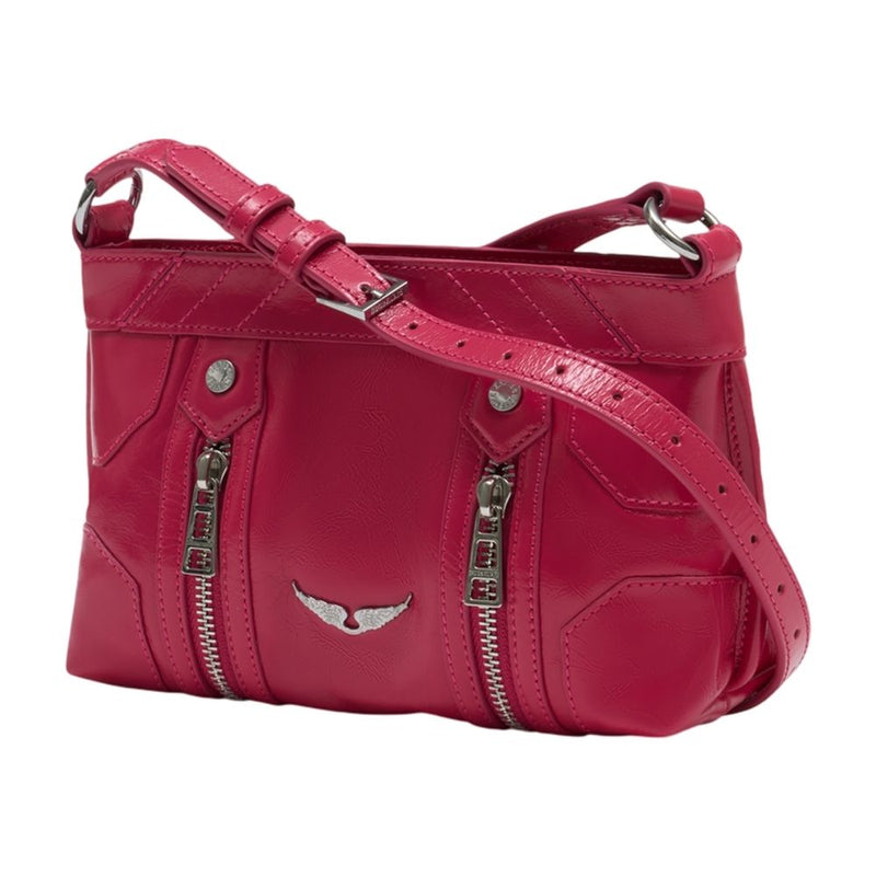 Zadig & Voltaire Sunny Mood Crossbody Bag — Pink Calfskin