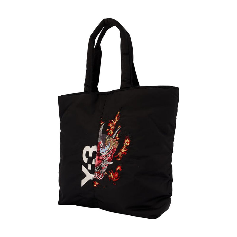 Y-3 Yaksha Tote Bag — Black Nylon