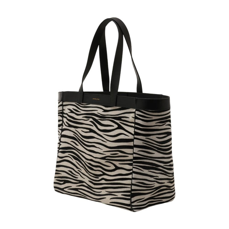 Anine Bing Rio Tote Bag — Black Cowhide