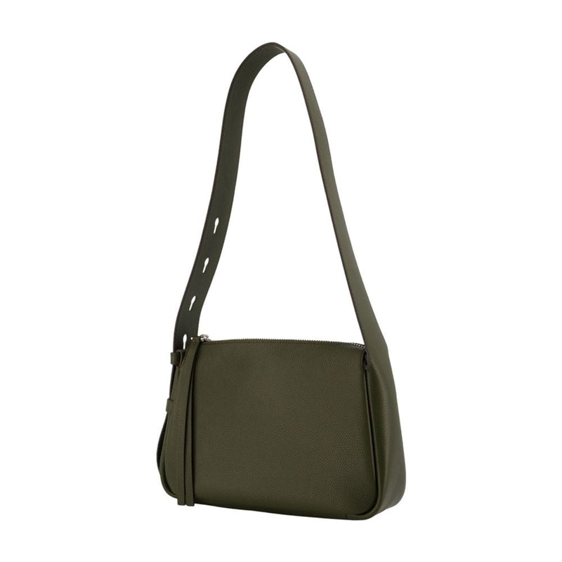 Tory Burch Romy Shoulder Bag — Khaki Calfskin
