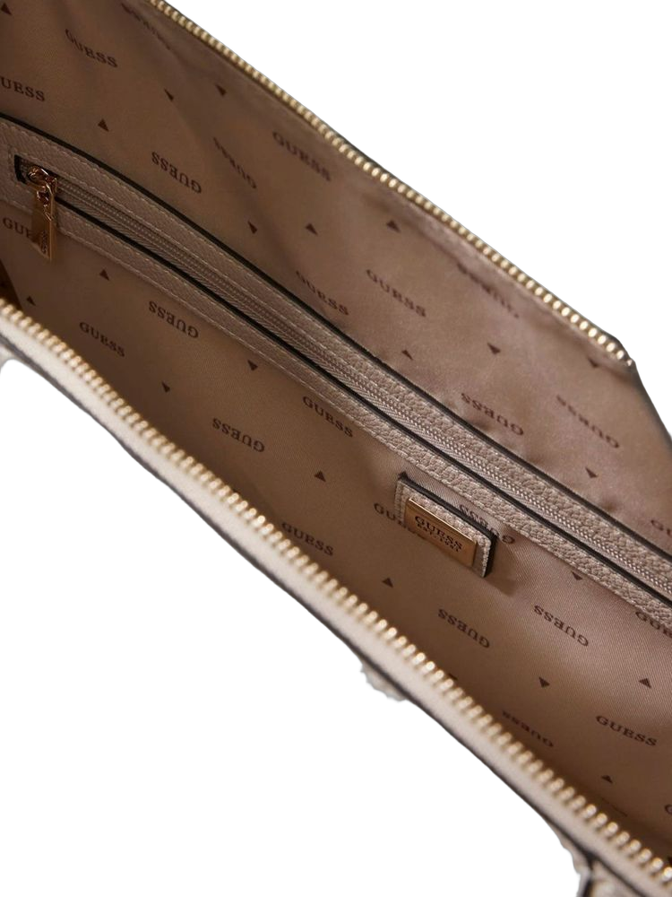 Guess Shoulder Bag — Beige Polyurethane