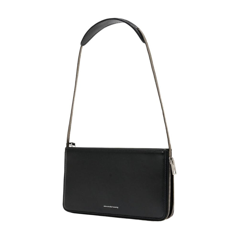 Alexander Wang Siren Shoulder Bag — Black Cowhide