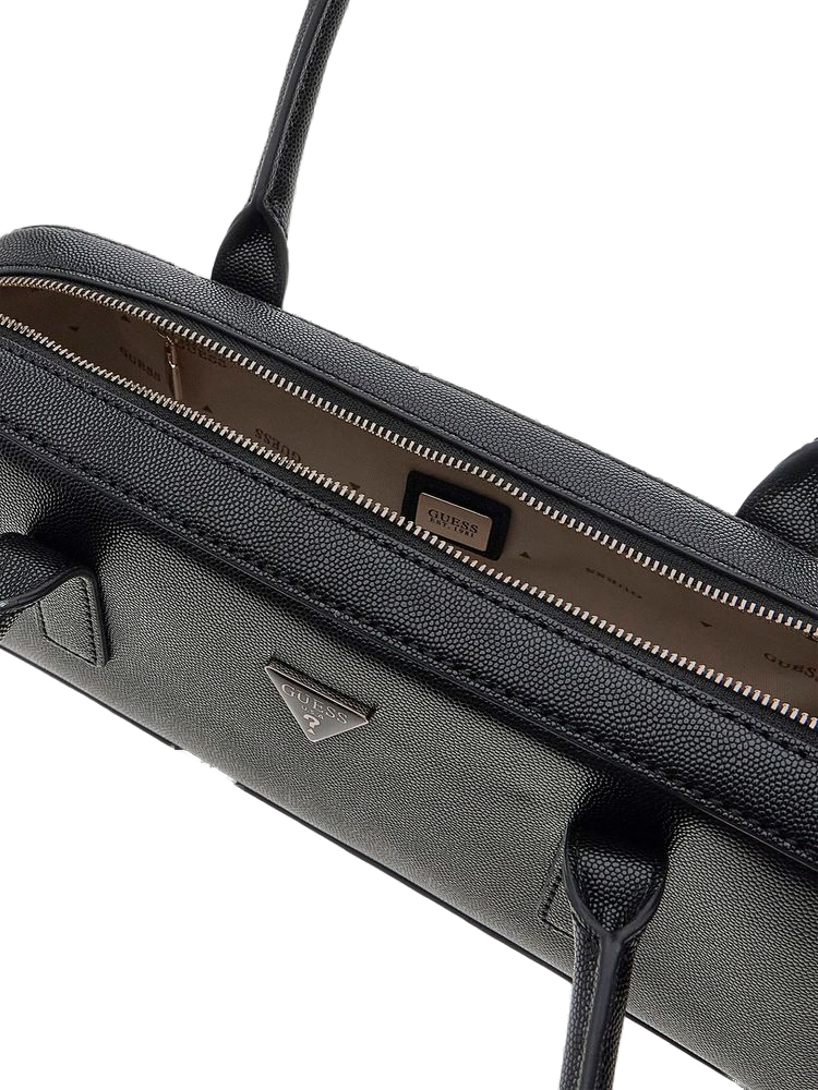 Guess Isobel Shoulder Bag — Black Polyurethane