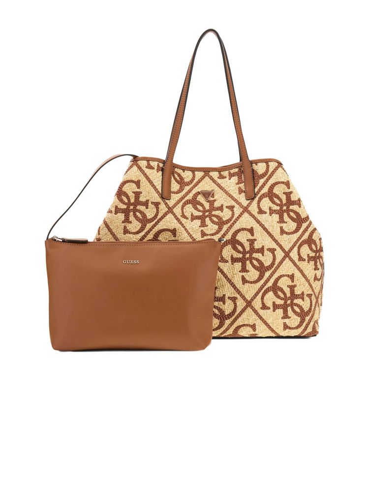 Guess Tote Bag — Beige Polypropylene