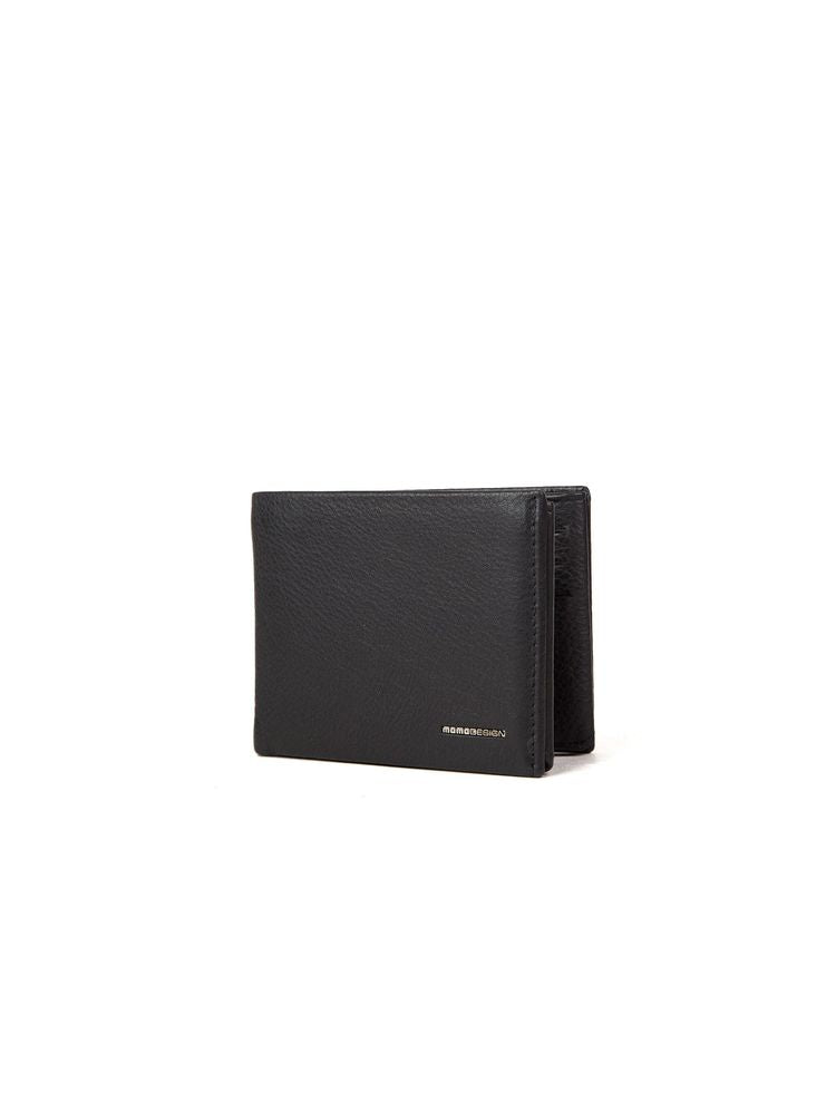Momo Design Genuine Leather Wallet — Black