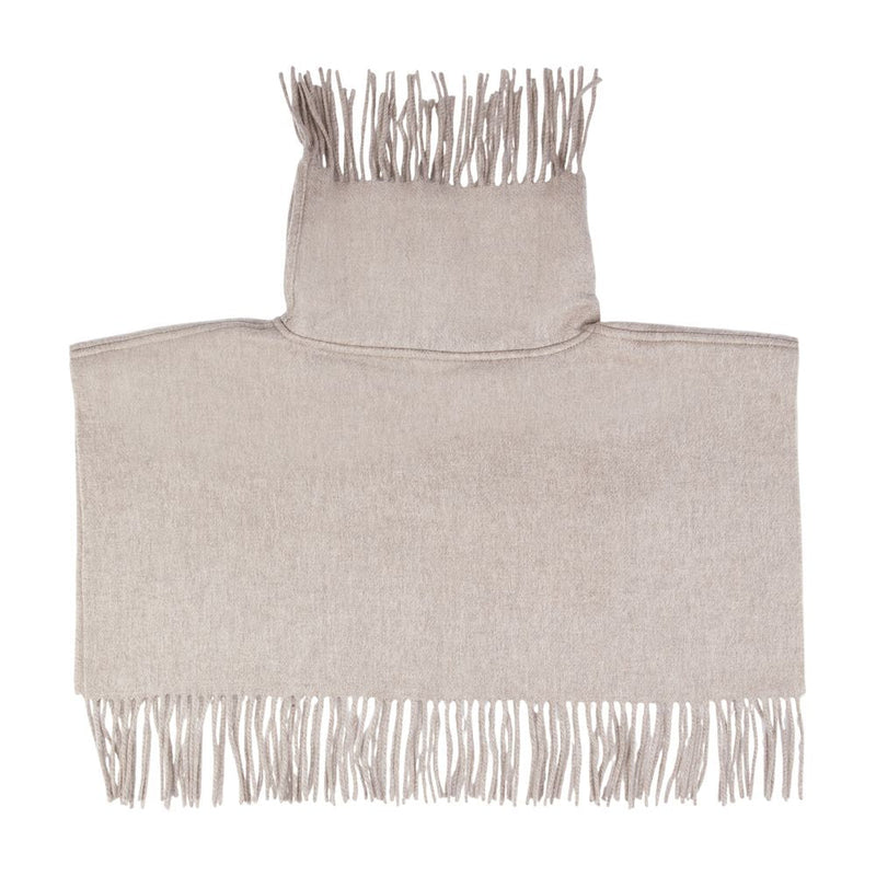 By Malene Birger Turtla Scarf — Beige Wool Scarfs
