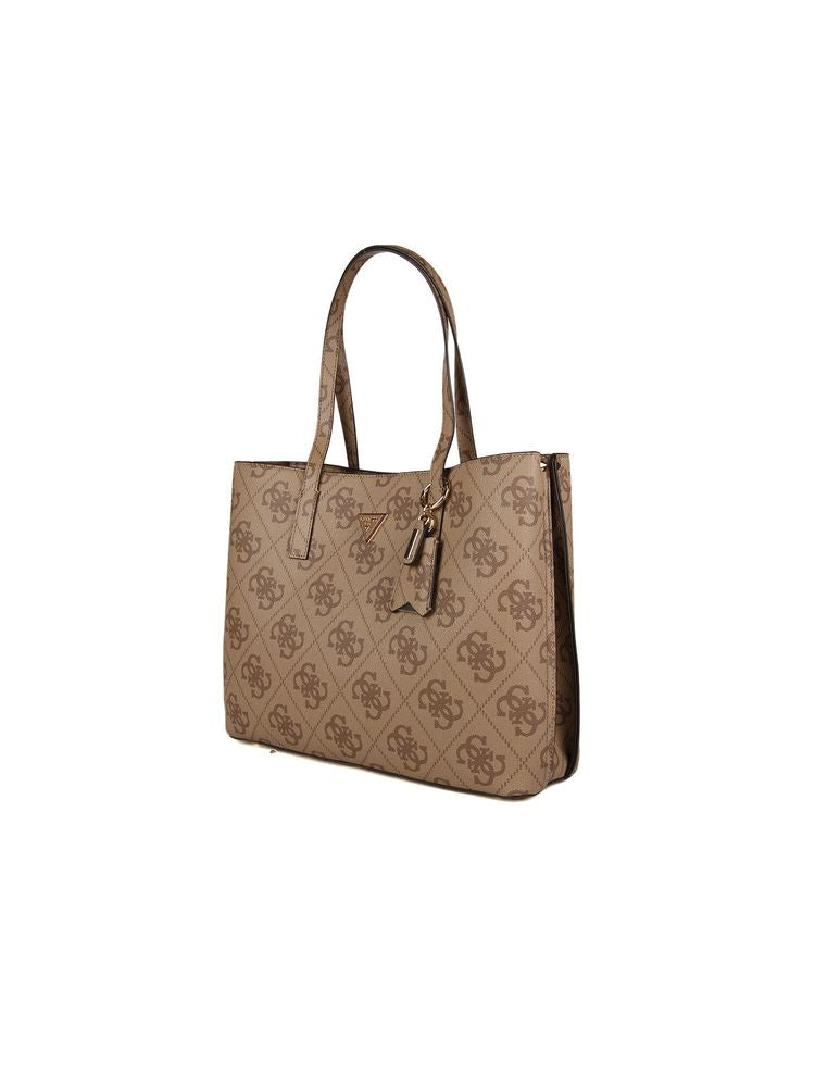 Guess Tote Bag — Beige Polyurethane
