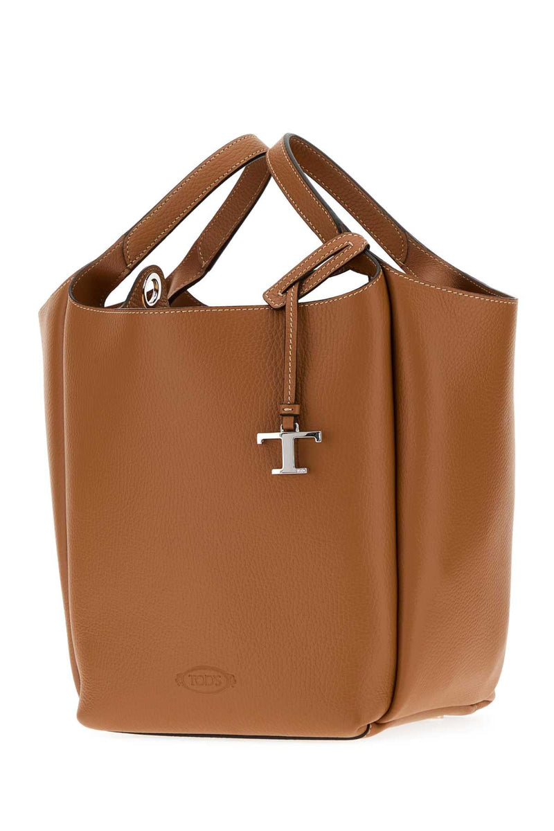Tods Secchiello Bucket Bag — Brown