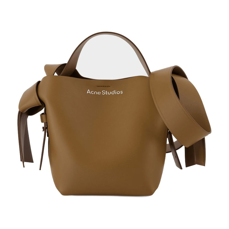 Acne Studios Crossbody Bag — Brown Calfskin