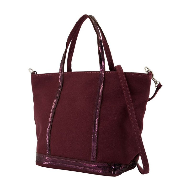 Vanessa Bruno S Shopper Tote Bag — Purple Cotton