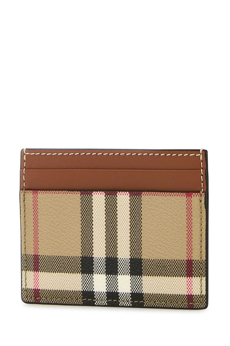 Burberry Sandon Card Case — Brown Wallet