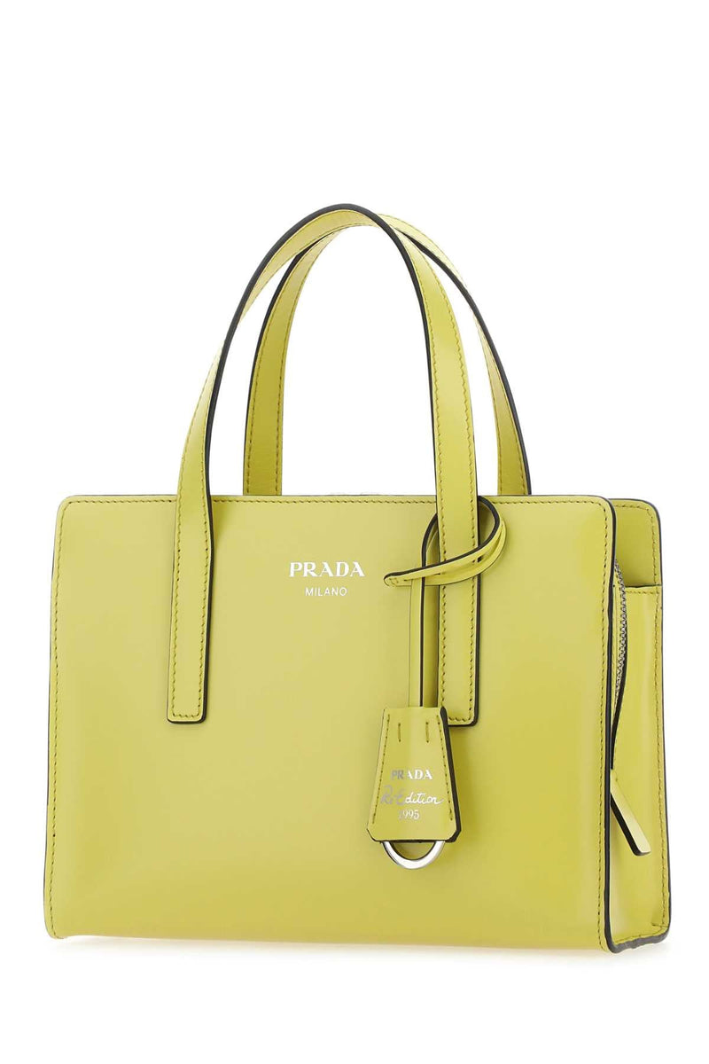 Prada Re-Edition 1995 Top Handle Bag — Yellow Vitello