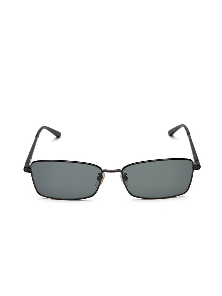 Furla Sfub18 Metal Rectangle Sunglasses — Black