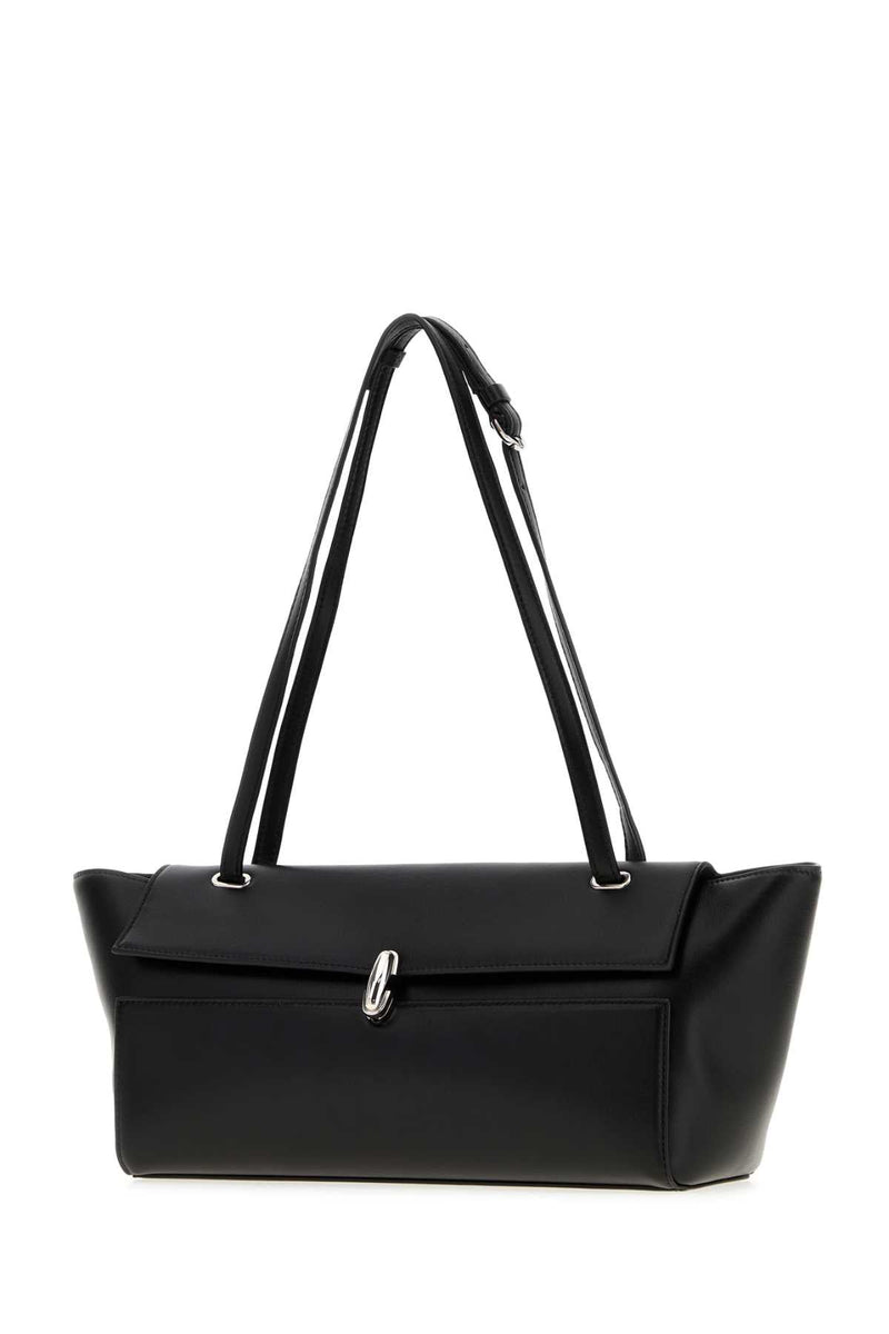 Savette Trapeze Shoulder Bag — Black