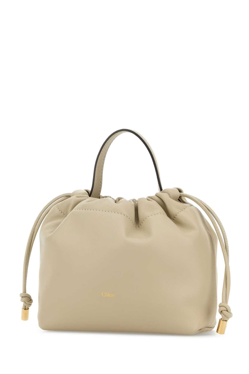 Chloé Icons Top Handle Bag — Beige