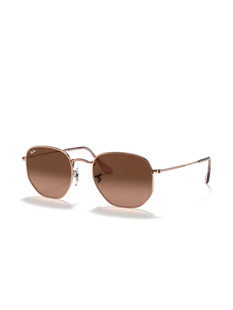 Ray-Ban 0rb3548n Metal Aviator Sunglasses — Brown