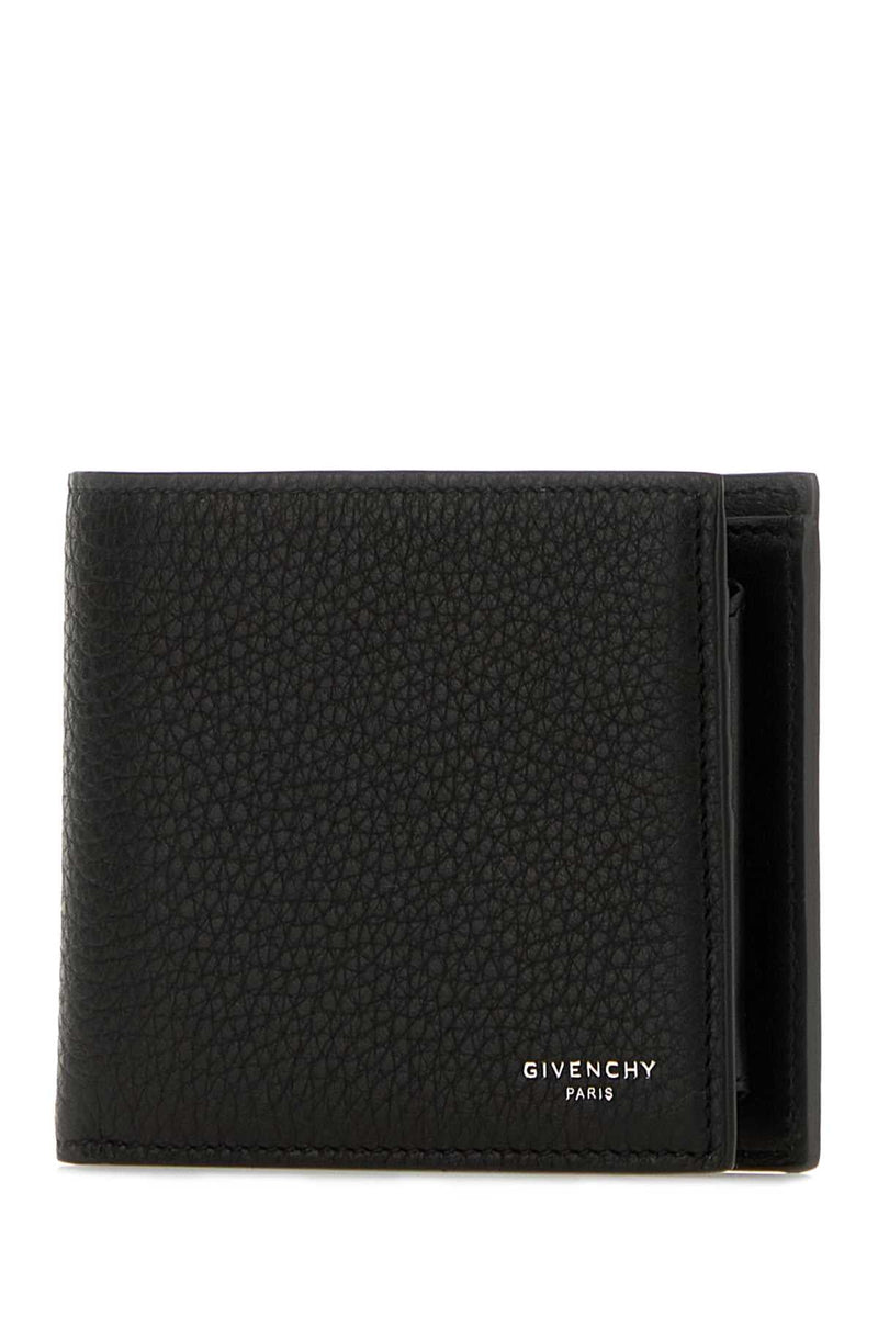 Givenchy Leather Wallet — Black Exterior