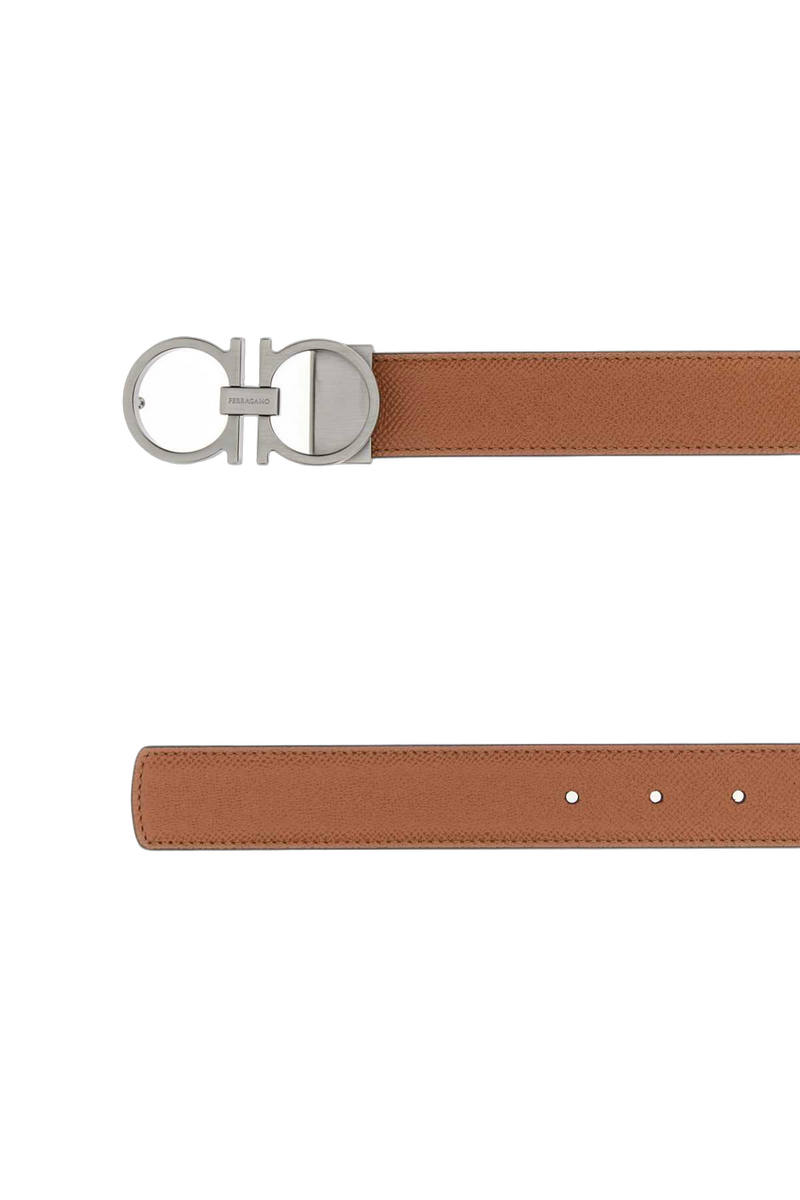 Ferragamo Naturalenero Belt — Brown