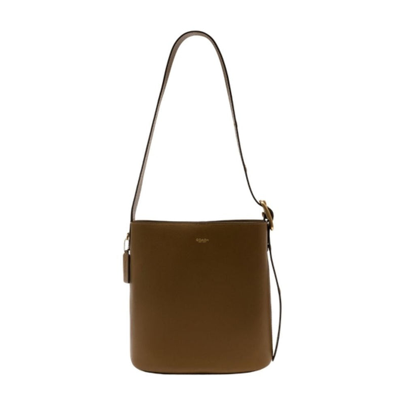 Coach Bleecker Shoulder Bag — Brown Cowhide