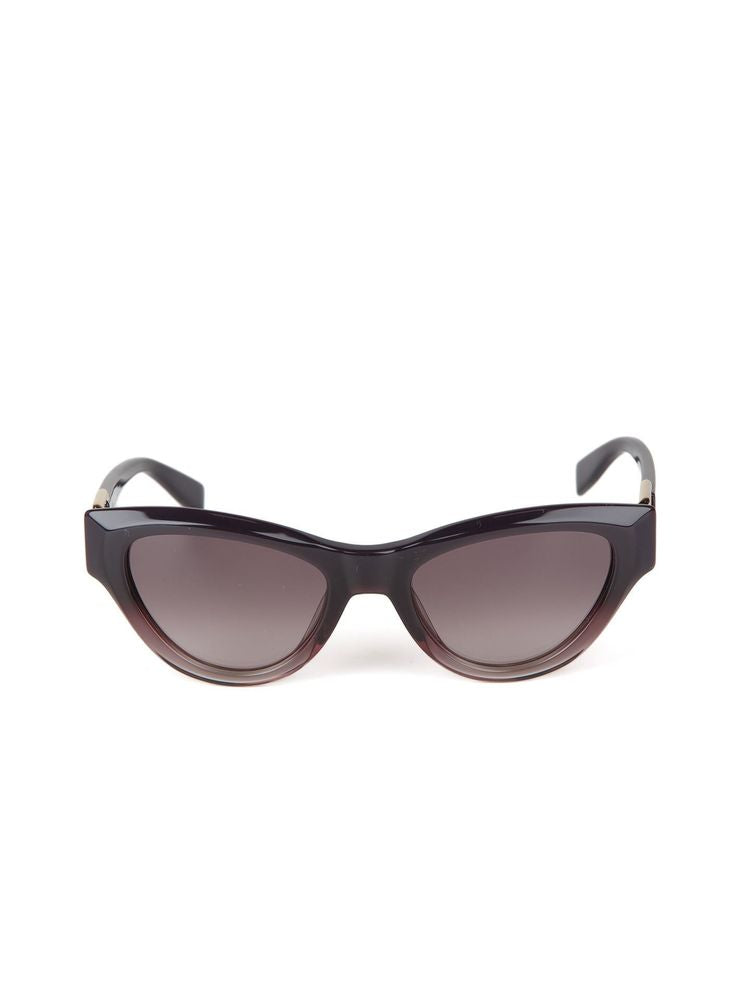 Furla Sfu982 Glossy Gradient Purple Acetate Sunglasses —