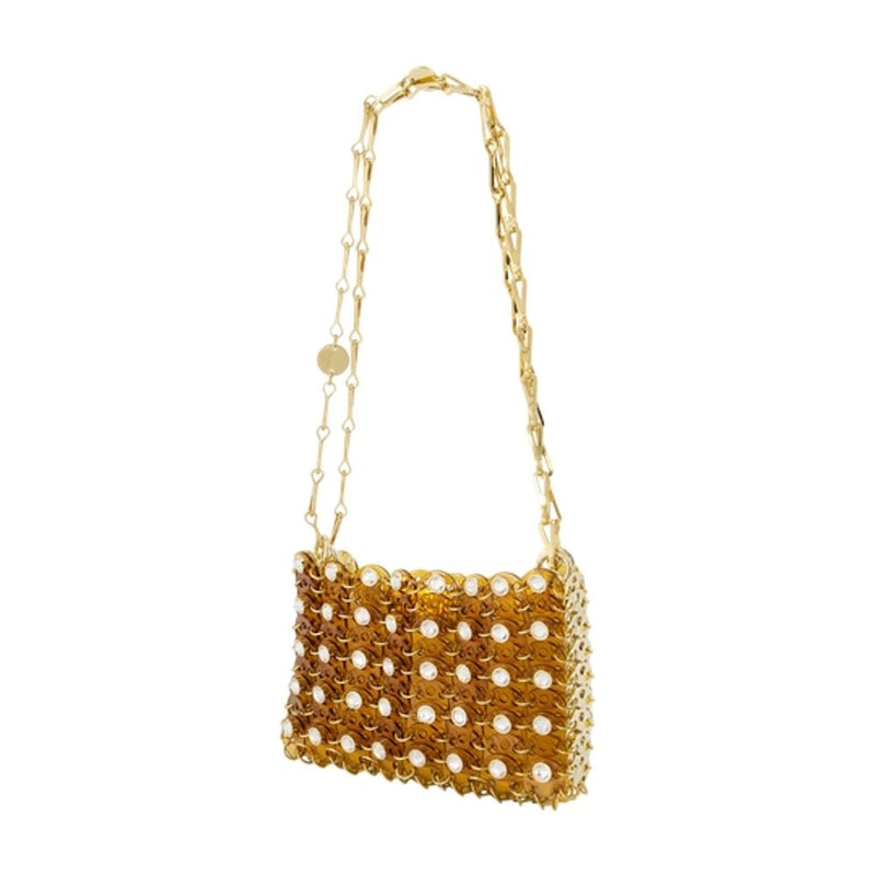 Rabanne Shoulder Bag — Gold Metal
