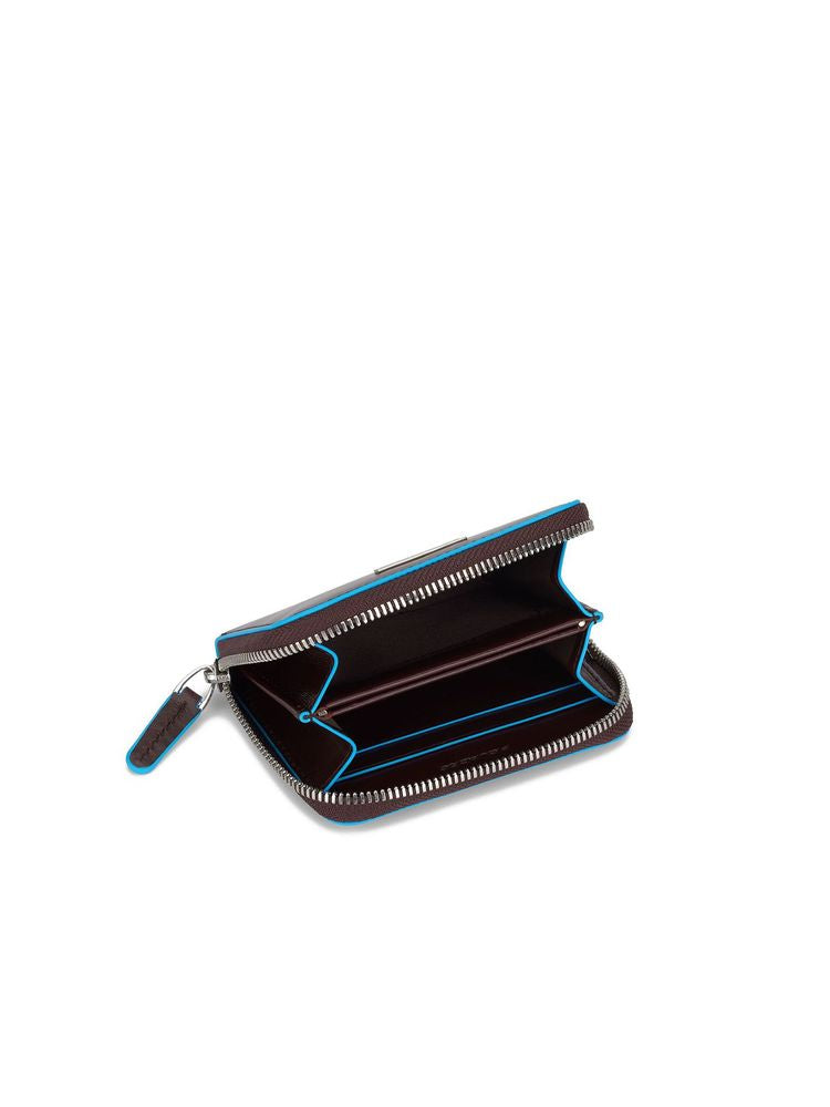 Piquadro Wallet — Brown Leather